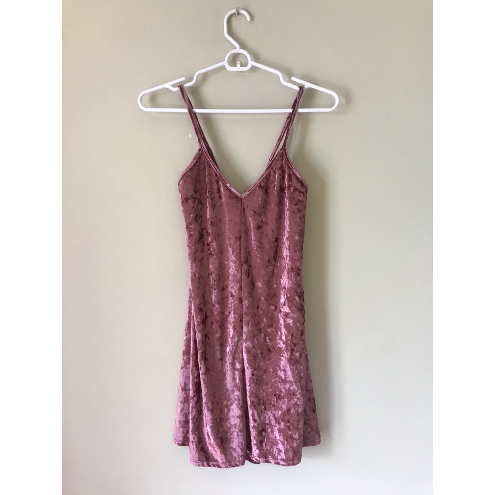 Velvet Slip Dress - NWT